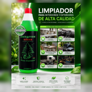 LIMPIADOR EXTREMO ULTRA **NICEGREEN**  FULMINA LA GRASA